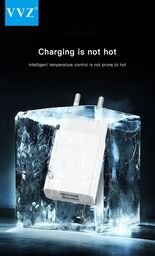 Bộ sạc 2 cổng 2.4A Chân Micro, Type C, iPhone chính hãng VVZ, Model: V - C73