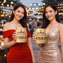 Bia Chaliman 1583 Thủ Công Keng 1L - Thùng 6 Keng