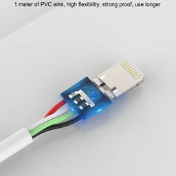 Cáp sạc 2.4A hãng VVZ Chân lighting, Micro, Type C