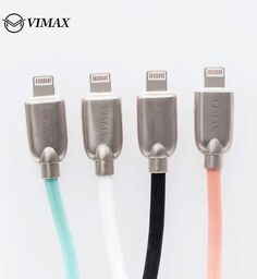 Cáp Lightning Chính Hãng Vimax Đầu Sắt Nguyên khối, Model: CA01