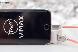 Cáp Lightning Chính Hãng Vimax Đầu Sắt Nguyên khối, Model: CA01