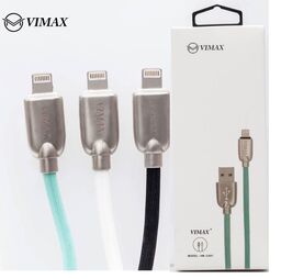 Cáp Lightning Chính Hãng Vimax Đầu Sắt Nguyên khối, Model: CA01