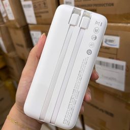 Sạc dự phòng Baseus 20.000Mah kèm 2 dây sạc PPJP312 đóng túi