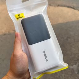 Sạc dự phòng Baseus 20.000Mah kèm 2 dây sạc PPJP312 đóng túi