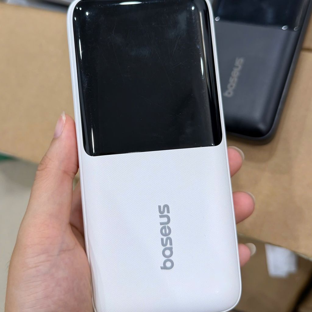 Sạc dự phòng Baseus 20.000mah kèm dây PPJP312 hàng xước hoàn TMĐT