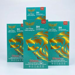 Hộp 10c Kính cường lực trong suốt dùng cho iPhone