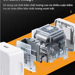 Củ sạc GaN 40 - 60W CHO IPHONE 17 18 Seri HÃNG BXE, MODEL: CT - 17