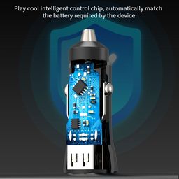 SẠC Ô TÔ 2 CỔNG HÃNG VVZ - CC1