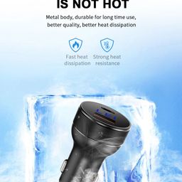 SẠC Ô TÔ 2 CỔNG SẠC NHANH 54W HÃNG VVZ - CC2