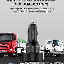 SẠC Ô TÔ 2 CỔNG SẠC NHANH 54W HÃNG VVZ - CC2