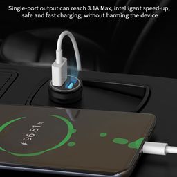 SẠC Ô TÔ 2 CỔNG 3.1A HÃNG VVZ - CC3