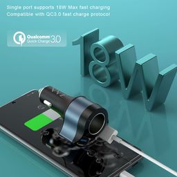 SẠC Ô TÔ THÊM 1 CỔNG CHIA HÃNG VVZ - CC4