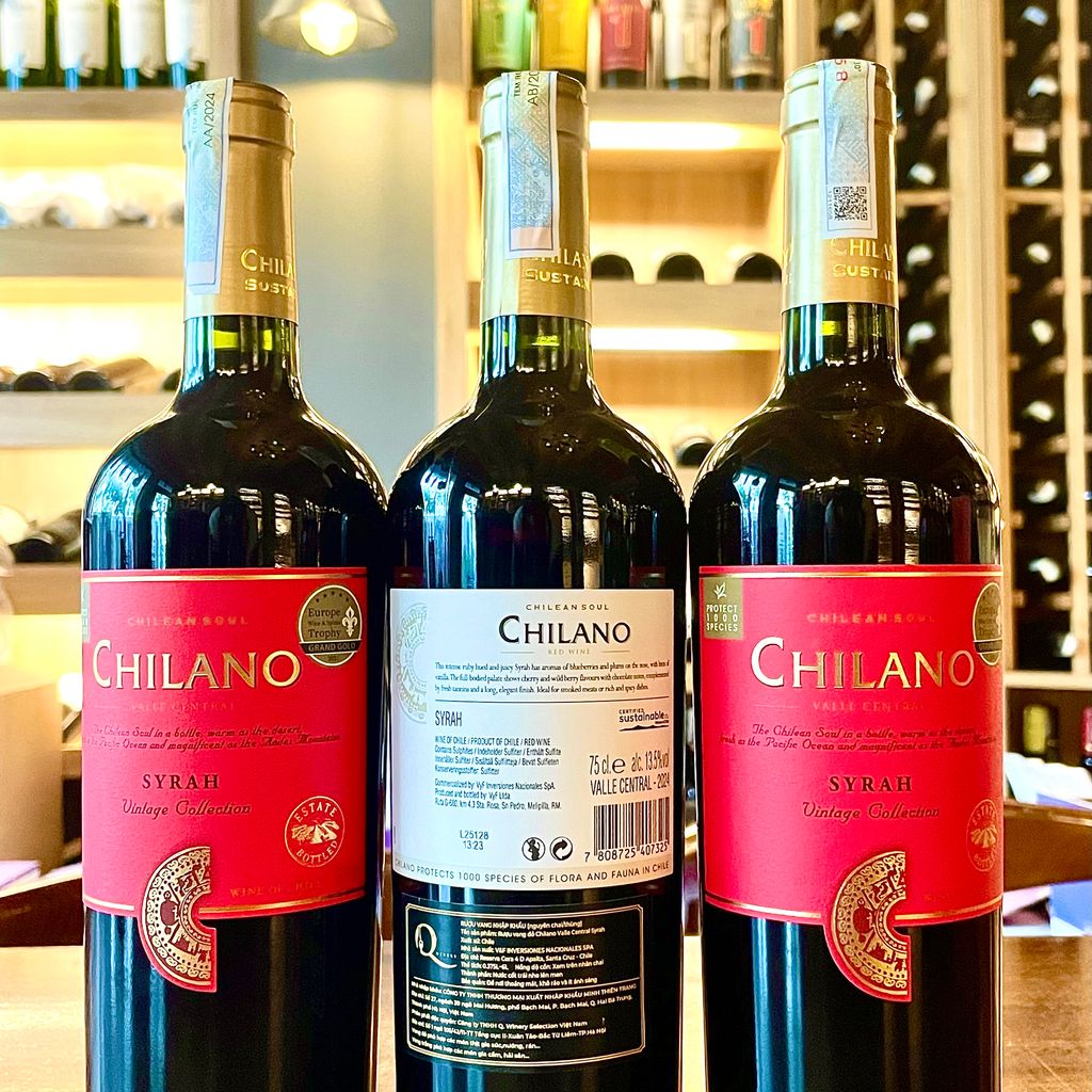 VANG CHILANO SYRAH VINTAGE COLLECTION 