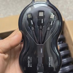 Cáp sạc nhanh REMAX KEROLLA 3 in 1 Charging Cable for Lightning/Micro/Type-C R…