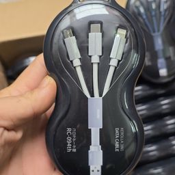 Cáp sạc nhanh REMAX KEROLLA 3 in 1 Charging Cable for Lightning/Micro/Type-C R…