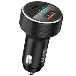 Tẩu sạc nhanh ô tô REMAX RCC215 58.5W PD+QC USB+Type C