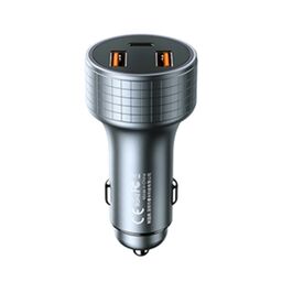 Tẩu sạc nhanh ô tô REMAX RCC327 83W PD+QC 2USB+1Type C