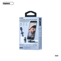 Mic thu âm stream REMAX K09 1 mic, chân cắm typec or iph