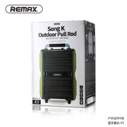 Loa Bluetooth REMAX RB-X5 kèm 2 mic hát