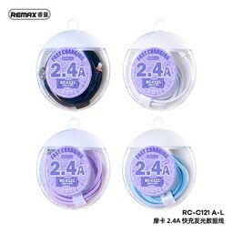Cáp sạc nhanh Lightning REMAX RC-C121 A-L 2.4A