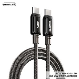 Cáp sạc nhanh Icy Series 30W Dual-color Braided RC-C036 C-C