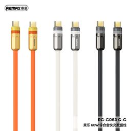 Cáp sạc nhanh REMAX RC-C063 C-C 60W (Type-C To Type-C)