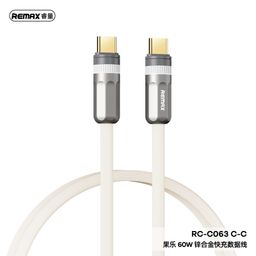 Cáp sạc nhanh REMAX RC-C063 C-C 60W (Type-C To Type-C)