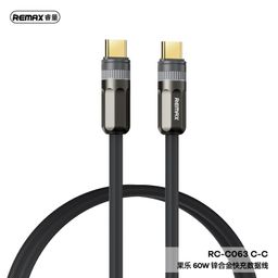Cáp sạc nhanh REMAX RC-C063 C-C 60W (Type-C To Type-C)