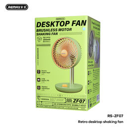 Quạt để bàn REMAX Desktop fan brushless motor shaking fan RS-ZF07 gió nhẹ nhàn…