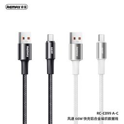 Cáp sạc nhanh Fonsu Series 66W Aluminum Alloy Braided RC-C099 A-C