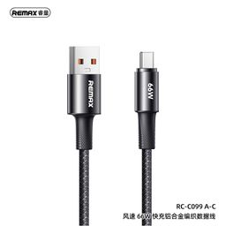 Cáp sạc nhanh Fonsu Series 66W Aluminum Alloy Braided RC-C099 A-C