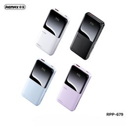 Pin sạc dự phòng REMAX RPP-679 10000mAh tích hợp 2 cáp sạc nhanh 20W+22.5W