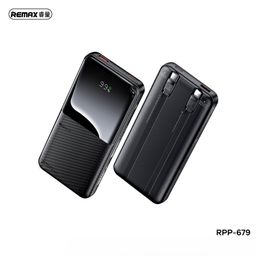 Pin sạc dự phòng REMAX RPP-679 10000mAh tích hợp 2 cáp sạc nhanh 20W+22.5W