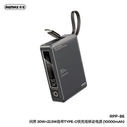 Pin sạc dự phòng Wingle Series 30W+22.5W Type-C Cabled 10000 mAh RPP-86