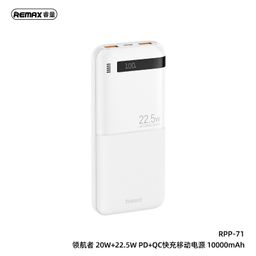 Pin sạc dự phòng sạc nhanh REMAX Piloteer Series 20W+22.5W 10000mAh RPP-71