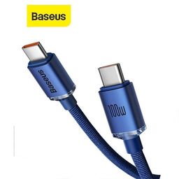 Cáp sạc nhanh 100W Baseus Crystal Shine Type-C to Type-C