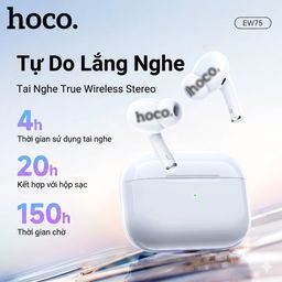 Tai nghe không dây Hoco EW75, Bluetooth 5.4, kết nối nhanh, ổn định, âm thanh…