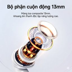 Tai nghe không dây Hoco EW75, Bluetooth 5.4, kết nối nhanh, ổn định, âm thanh…