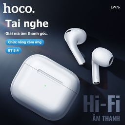 Tai nghe không dây Hoco EW76, Bluetooth 5.4, kết nối nhanh, ổn định , sử dụng…