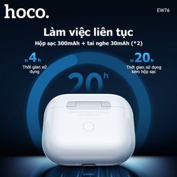Tai nghe không dây Hoco EW76, Bluetooth 5.4, kết nối nhanh, ổn định , sử dụng…