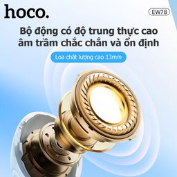 Tai nghe Bluetooth Hoco EW78 V5.4 kết nối siêu nhanh, tiết kiệm pin 300mAh , s…