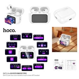 Tai Nghe Hoco EW72 Lite Soar Có Màn Hình LED Cảm Ứng Chống Ồn ANC Pin Bền Blue…