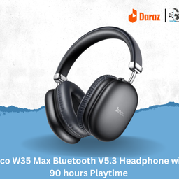 Tai Nghe Chụp Tai Bluetooth Hoco W35 Max Joy Pin Siêu Khủng Chip V5.3 Âm Thanh…