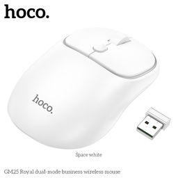 Chuột Không Dây Hoco GM25 Royal Kết Nối Hai Chế Độ Bluetooth 5.2 Và Wireless 2…