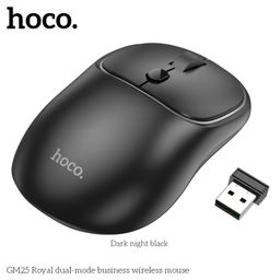 Chuột Không Dây Hoco GM25 Royal Kết Nối Hai Chế Độ Bluetooth 5.2 Và Wireless 2…