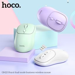 Chuột Không Dây Hoco GM25 Royal Kết Nối Hai Chế Độ Bluetooth 5.2 Và Wireless 2…