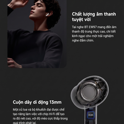 Tai Nghe Không Dây HOCO EW97 True Wireless 6.0 - Khử Tiếng Ồn ANC, Chuẩn CE Ch…