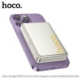 Pin Dự Phòng Hoco Q36A 10000mAh Hút Nam Châm Kèm Giá Đỡ Tiện Lợi Sạc Nhanh PD…