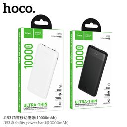 Sạc Dự Phòng 10000mAh Hoco J153 Thiết Kế Siêu Mỏng Nhẹ Đèn LED Hiển Thị Mức Pin