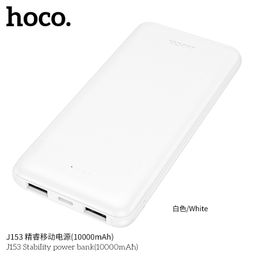 Sạc Dự Phòng 10000mAh Hoco J153 Thiết Kế Siêu Mỏng Nhẹ Đèn LED Hiển Thị Mức Pin